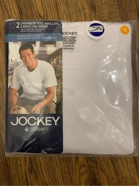 Jockey White Crewneck Tee 2-Pack